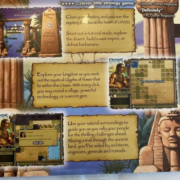 Pc Game OASIS Over 35 Levels‎ 10 Tutorials Modes Software Playfirst Puzzle Game - Picture 11 of 11